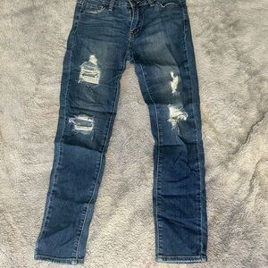 Dark Blue Skinny Jeans